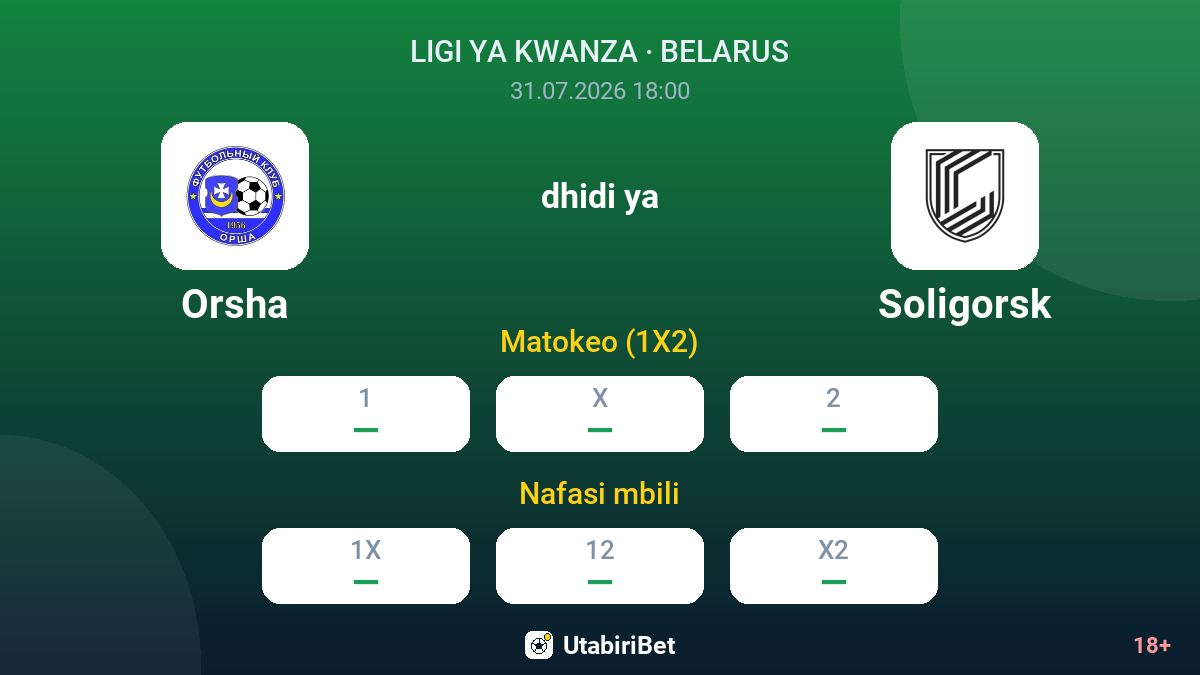 Orsha vs Soligorsk — odds